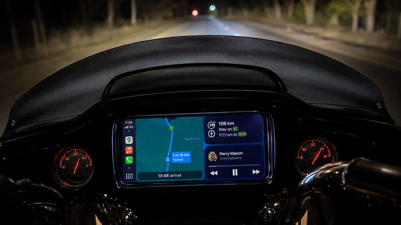 Apple CarPlay for Harley-Davidson Motorcycles