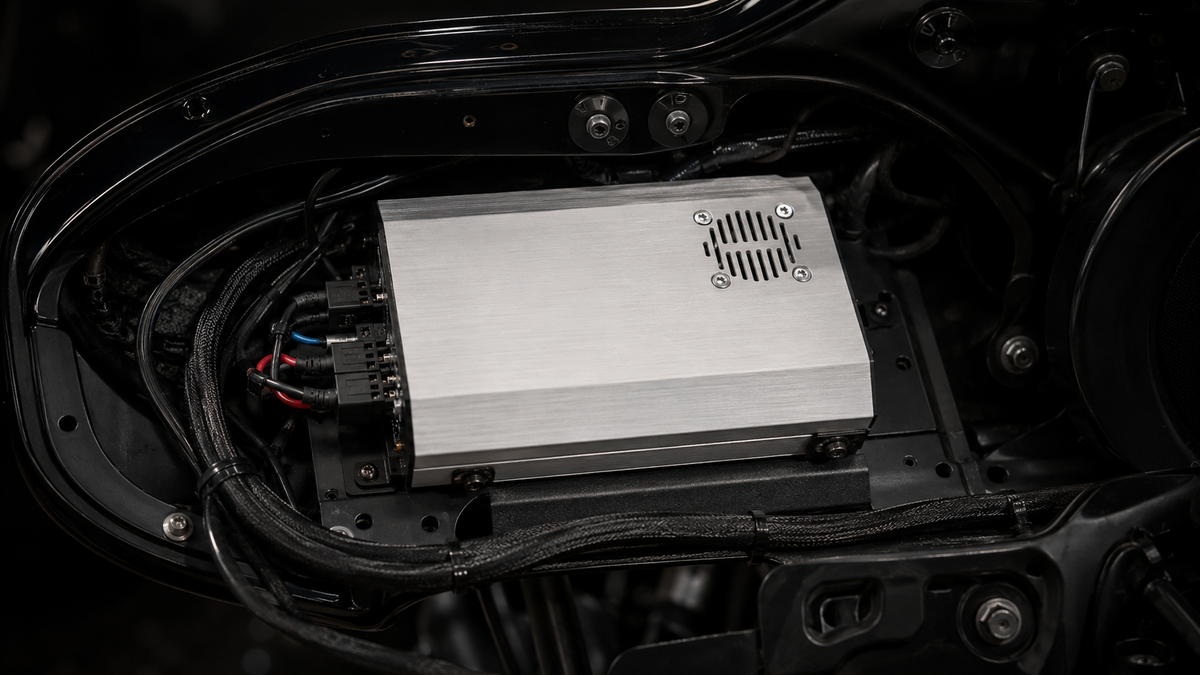 Cicada Motorcycle Amplifiers Guide for Harley Touring Bikes