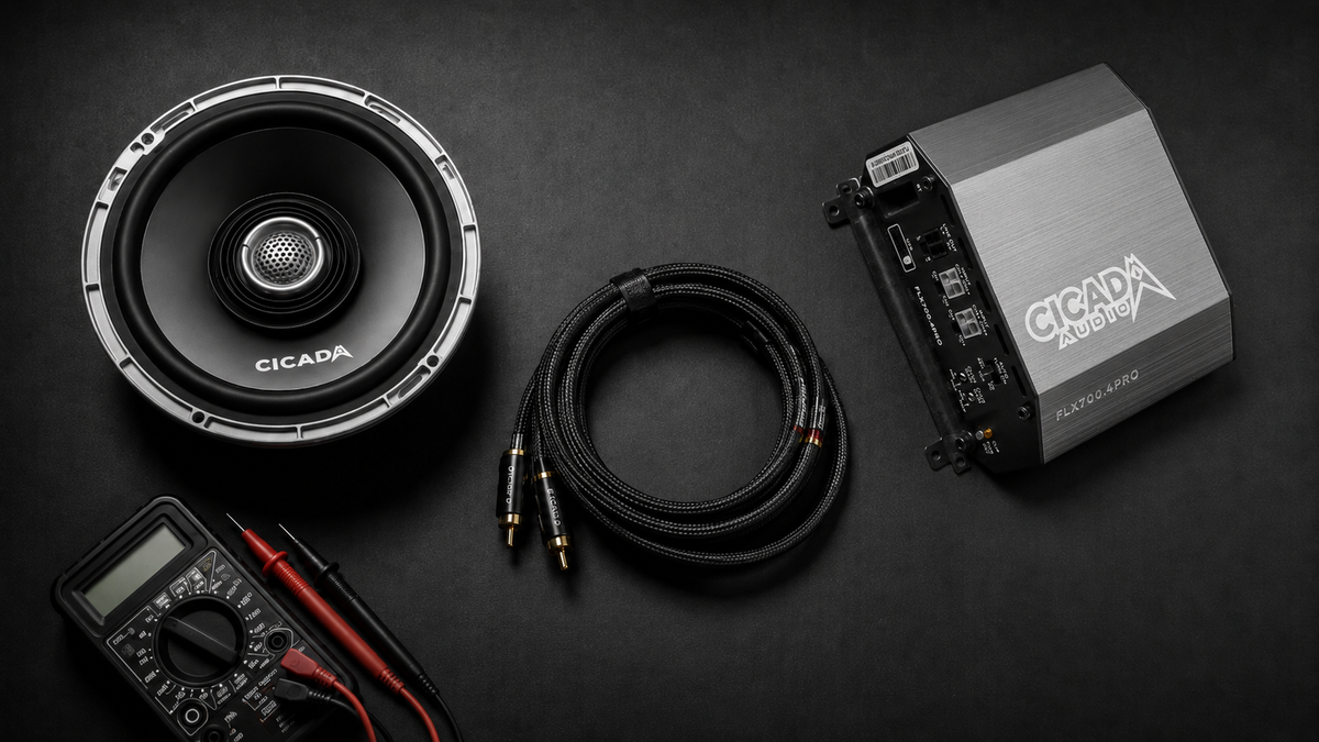 How to Match Speakers and Amplifiers for Your Motorcycle: RMS, Sensitivity, and Impedance Explained