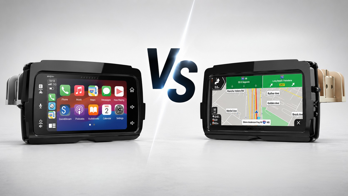 Soundstream Reserve V2 vs WHD14+: Which Head Unit Is Right for Your Harley Touring?