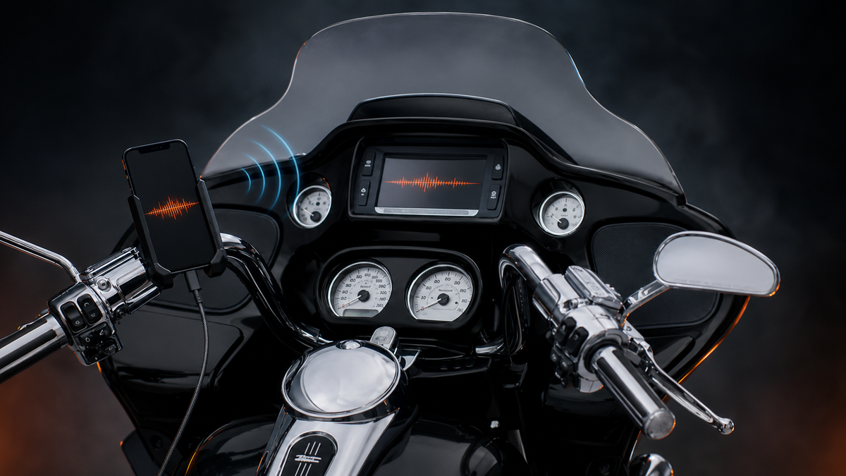 Bluetooth, USB and Streaming Quality: Getting the Best Sound Source on Your Harley