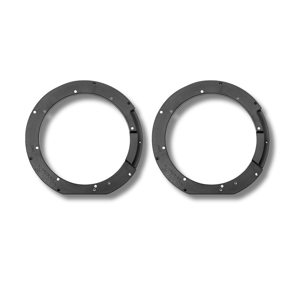 Cicada Audio 14HDRING8 8″ Saddlebag Mid-Bass/Woofer Mounting Kit (2014–2023 Harley Touring)