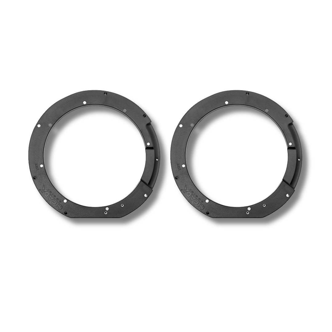 Cicada Audio 14HDRING8 8″ Saddlebag Mid-Bass/Woofer Mounting Kit (2014–2023 Harley Touring)