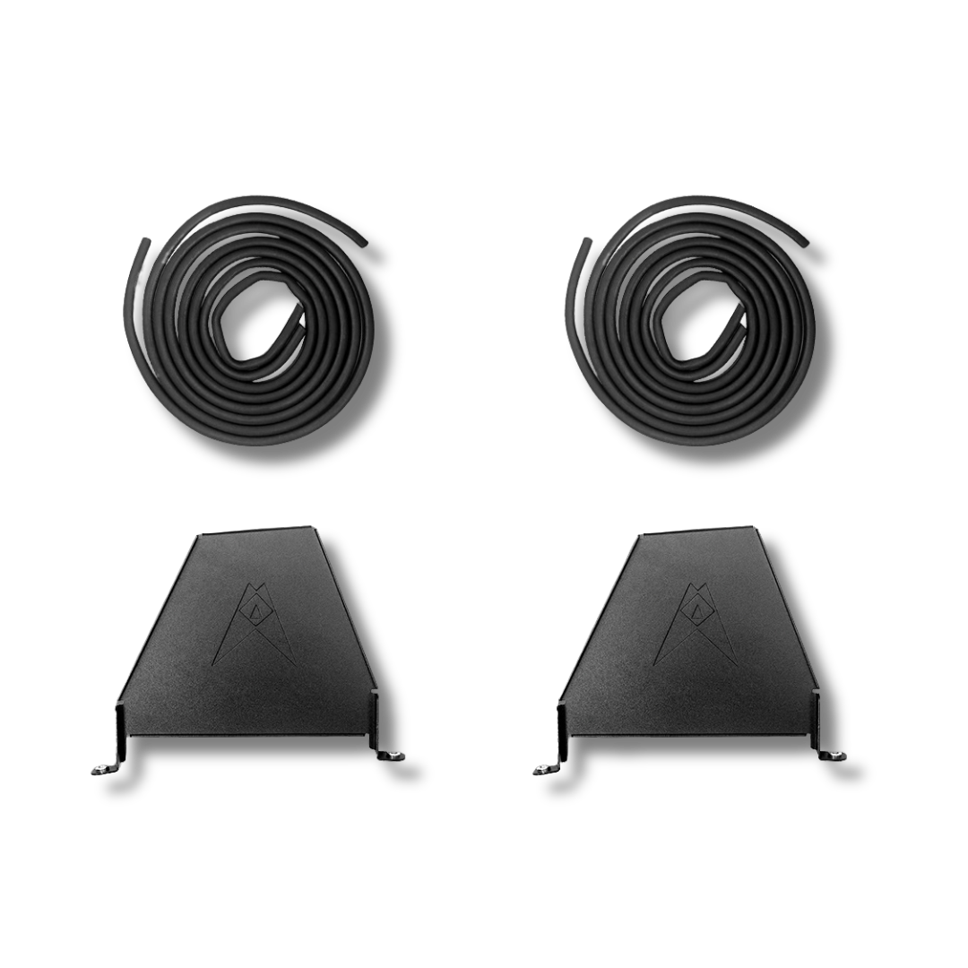 Cicada Audio 14HDRING8 8″ Saddlebag Mid-Bass/Woofer Mounting Kit (2014–2023 Harley Touring)