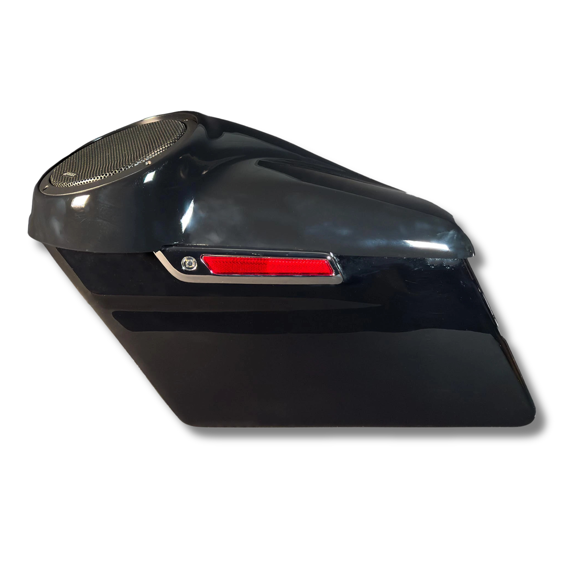 Cicada Audio 14HDBAG10LID8 — Saddlebag System with 10″ Bag & 8″ Lid Cutouts (2014–2023 Harley Touring)