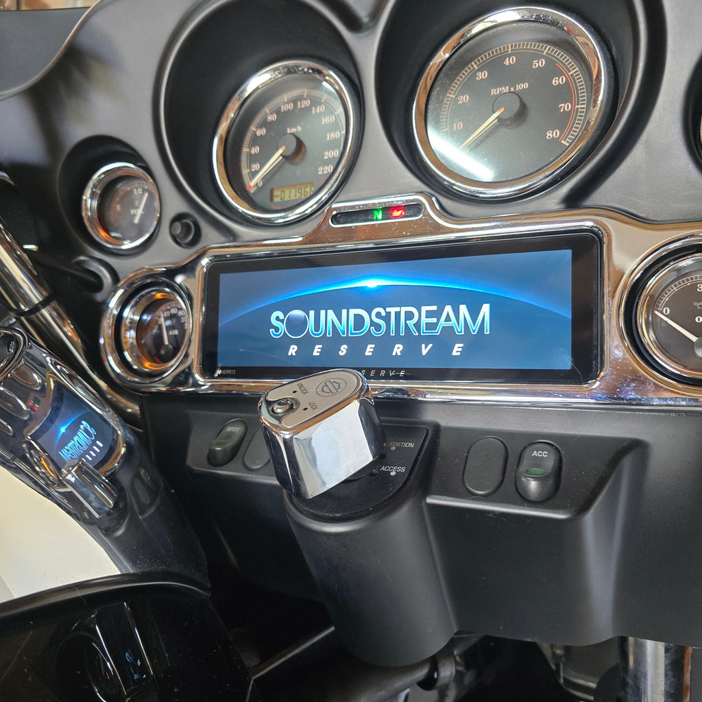 Soundstream WHD.9813 Wireless CarPlay Head Unit for 1998 to 2013 Harley Touring