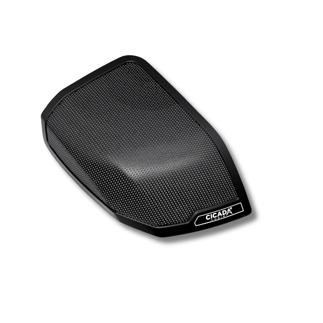 Cicada Audio 24CHDCVOLG — OEM-Style Rear Saddlebag Lid Speaker Grilles for 2024+ Harley-Davidson (Pair)