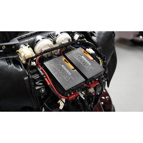 8-Gauge Premium Fairing-Mounted Amp Power Harness with Disconnect