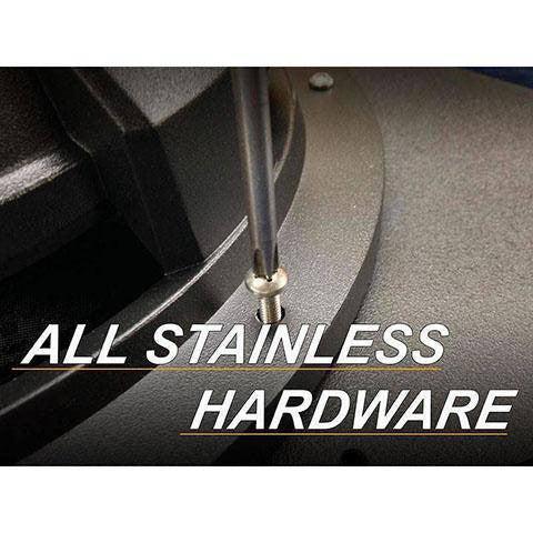 Aggressor Pro 80 – Single 8″ Woofer Mount Kit for Harley Saddlebags
