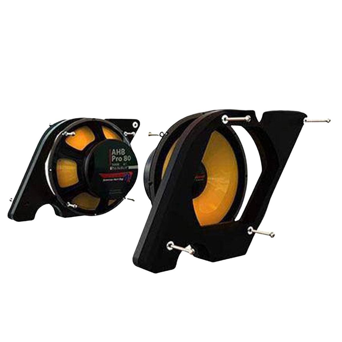 Aggressor Pro 80 – Single 8″ Woofer Mount Kit for Harley Saddlebags