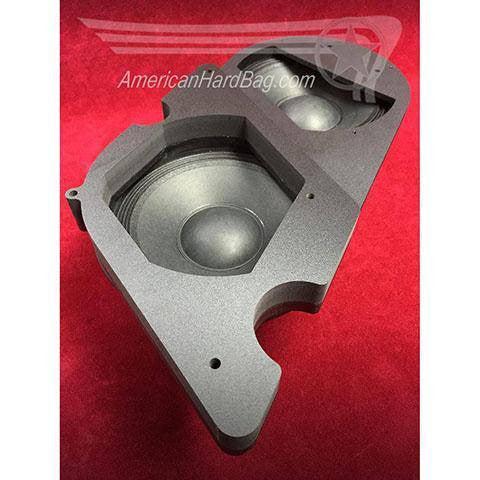 Aggressor Pro 880 – Twin 8″ Woofer Mounts for Harley Saddlebags