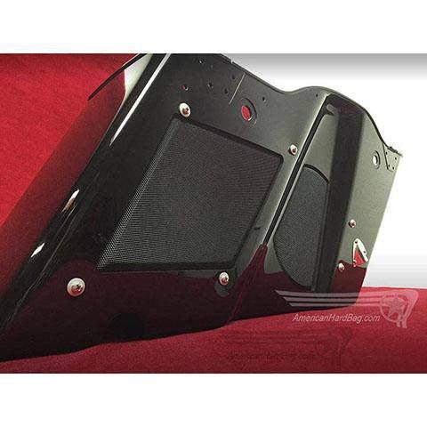 Aggressor Pro 880 – Twin 8″ Woofer Mounts for Harley Saddlebags