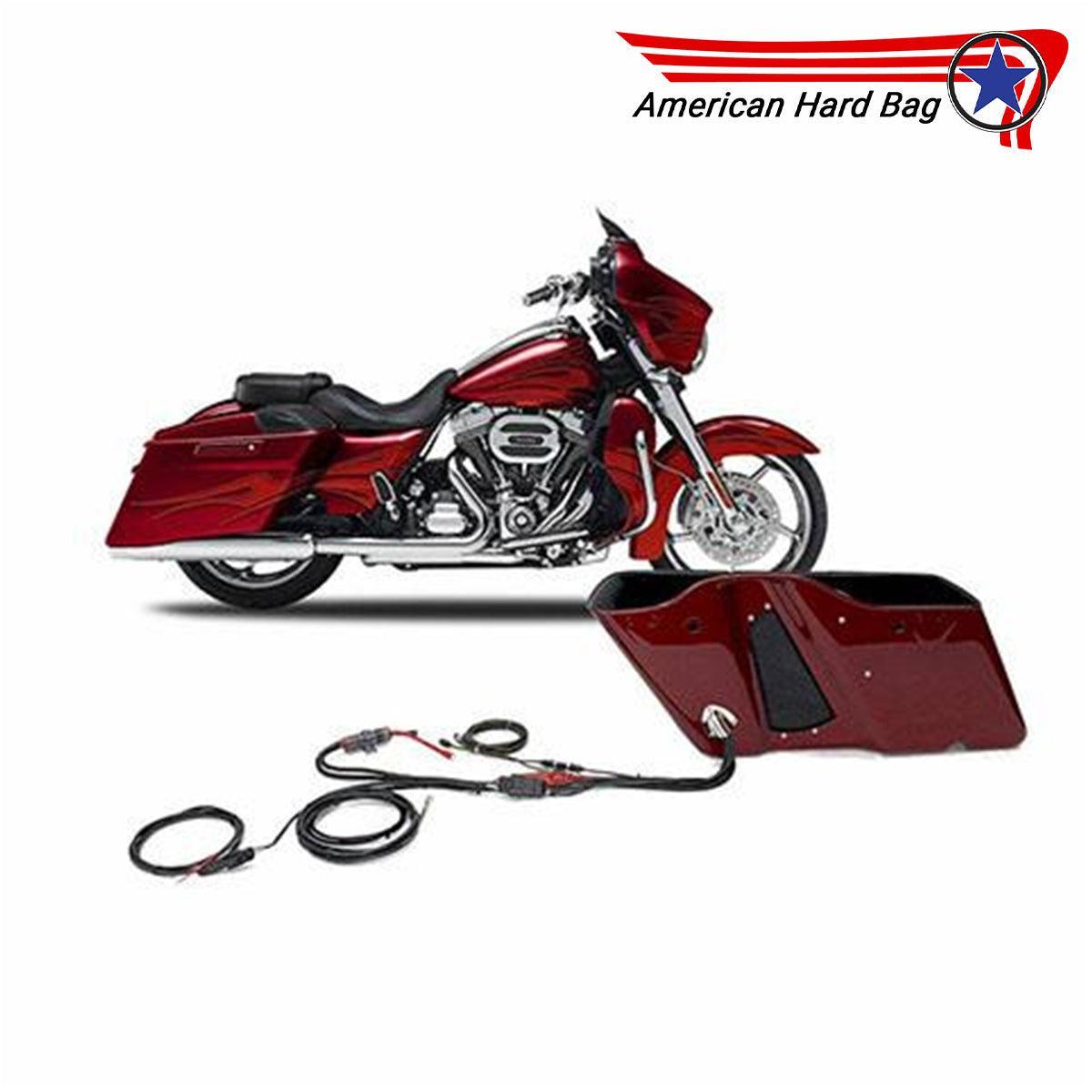 Amplifier Harness for Saddlebag – 2-Channel or 4-Channel (1998+)
