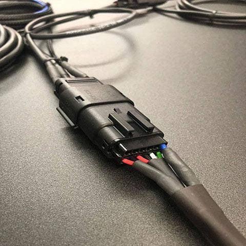 Amplifier Harness for Saddlebag – 2-Channel or 4-Channel (1998+)