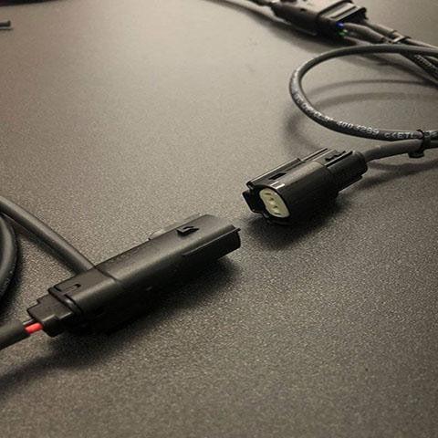 Amplifier Harness for Saddlebag – 2-Channel or 4-Channel (1998+)