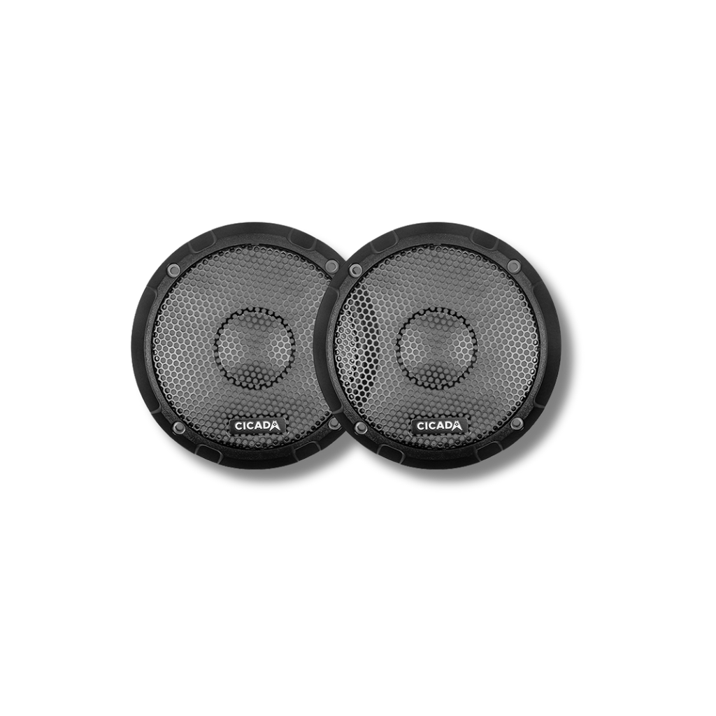 Cicada Audio C525G 5.25" Black Speaker Grilles (Pair)