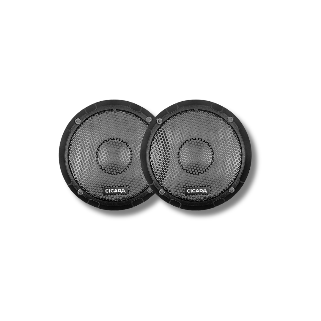 Cicada Audio C525G 5.25" Black Speaker Grilles (Pair)
