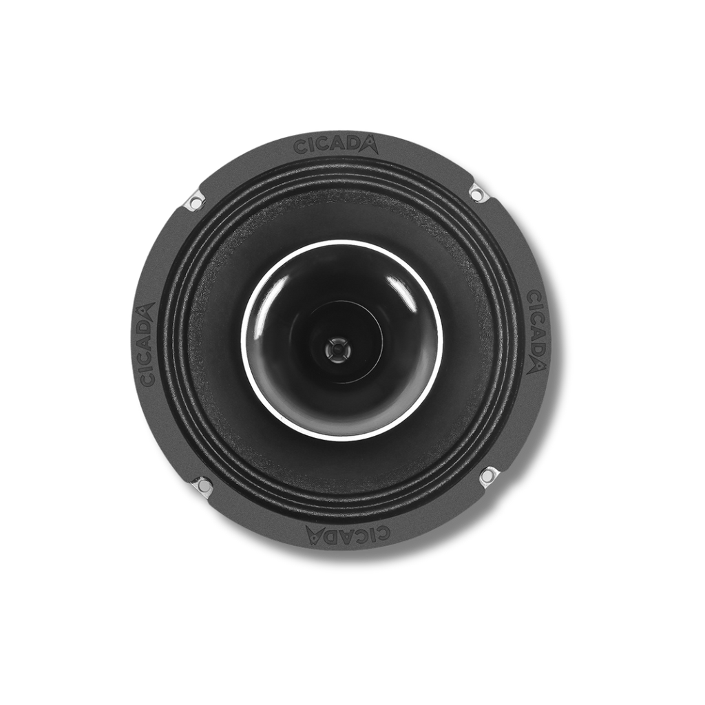 Cicada Audio CH65.4V2 — 6.5″ Horn Coaxial Motorcycle Speakers (4Ω)