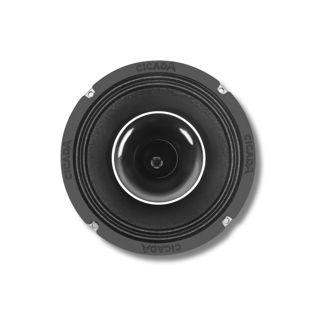 Cicada Audio CH65.4V2 — 6.5″ Horn Coaxial Motorcycle Speakers (4Ω)