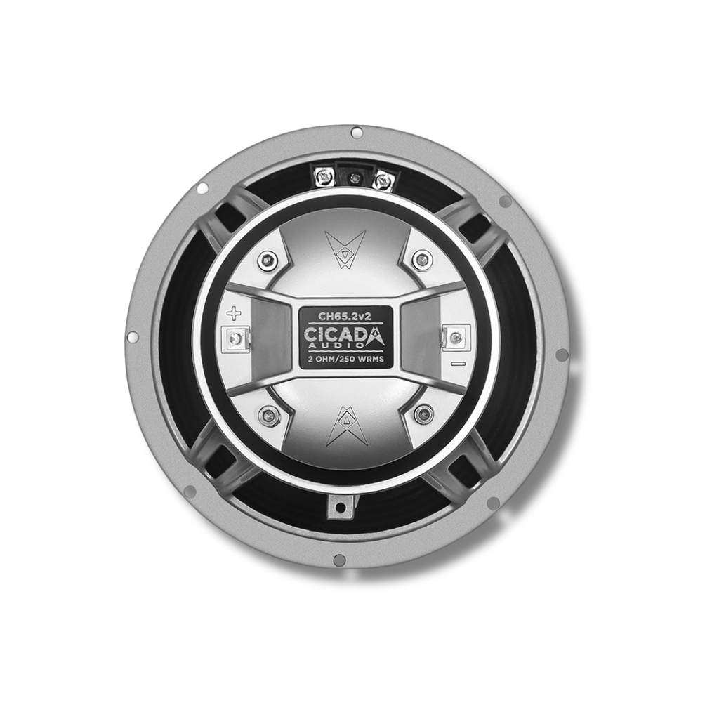 Cicada Audio CH65.4V2 — 6.5″ Horn Coaxial Motorcycle Speakers (4Ω)