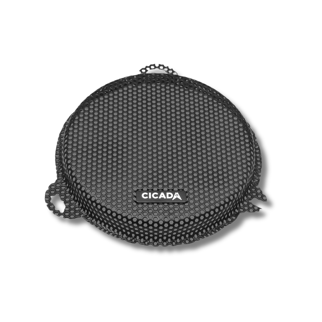 Cicada Audio CHDSGG — 6.5″ Replacement Round Speaker Grilles for 2014–2023 Street Glide (Pair)