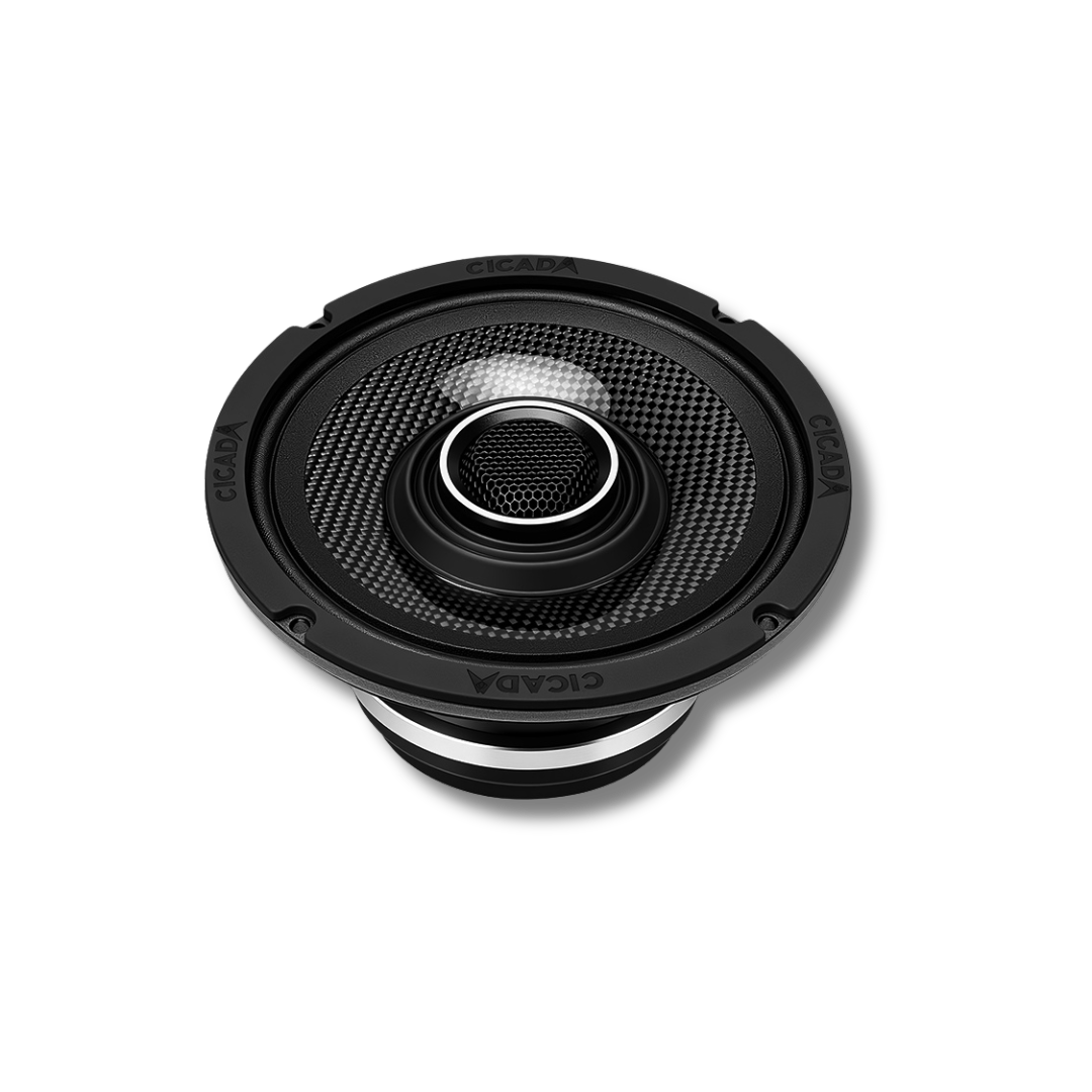 Cicada Audio CHX65.2PRO – 6.5" PRO Coaxial Horn Motorcycle Speakers (2Ω, N45SH Neodymium, Pair)
