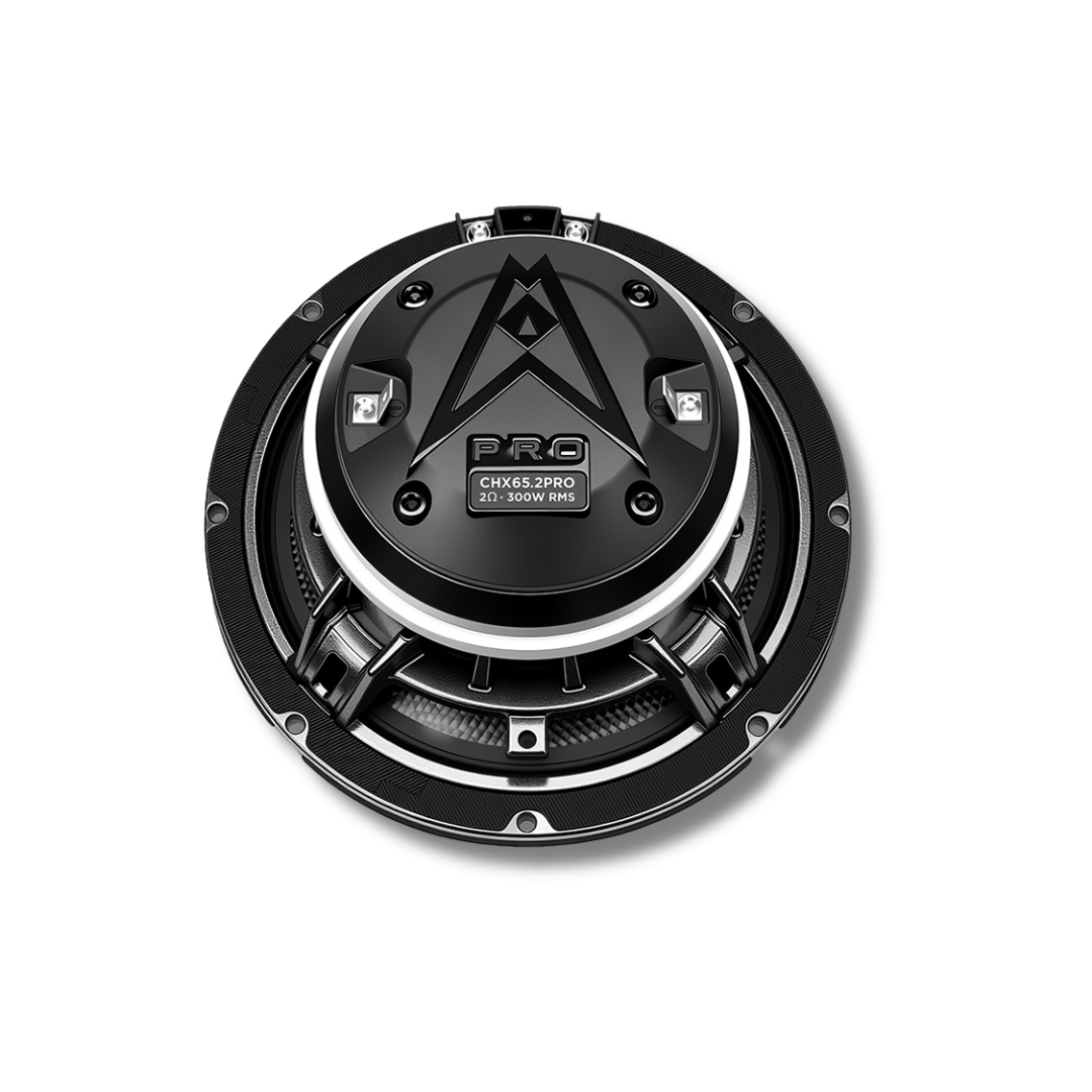 Cicada Audio CHX65.2PRO – 6.5" PRO Coaxial Horn Motorcycle Speakers (2Ω, N45SH Neodymium, Pair)