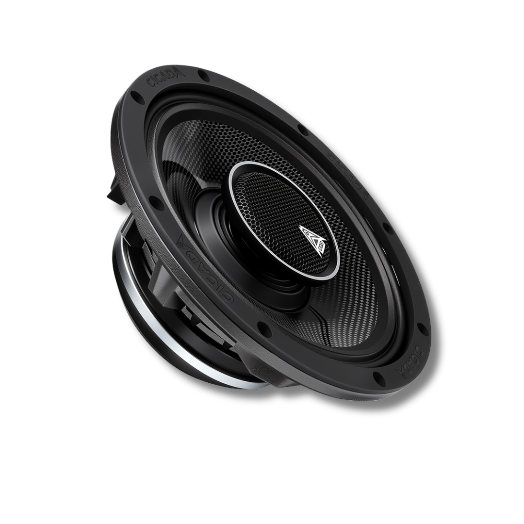 Cicada Audio CHX8.4PRO – 8" PRO Coaxial Horn Motorcycle Speakers (4Ω, N45SH Neodymium, Pair)