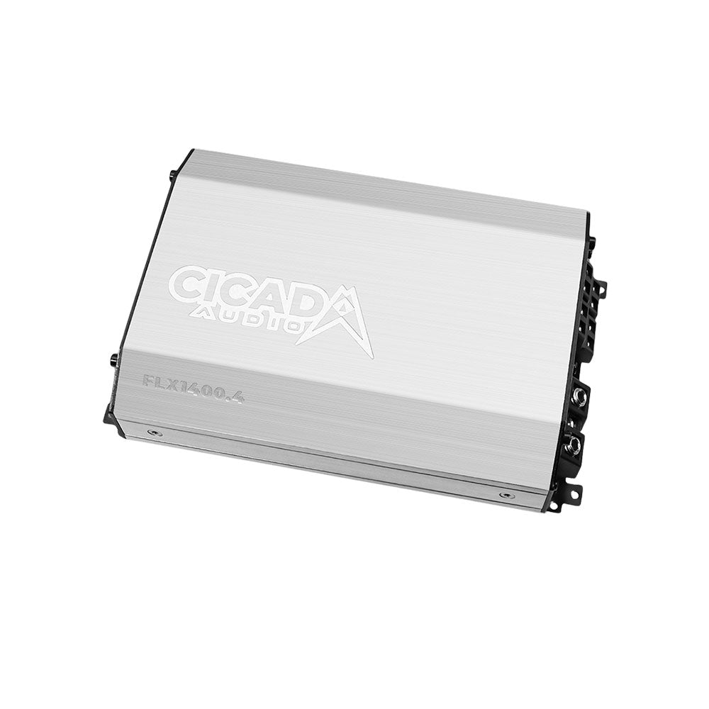 Cicada 4-Channel Amplifier & 2 CHX Pro Horn Front Speakers — 2024+ Street Glide Audio System