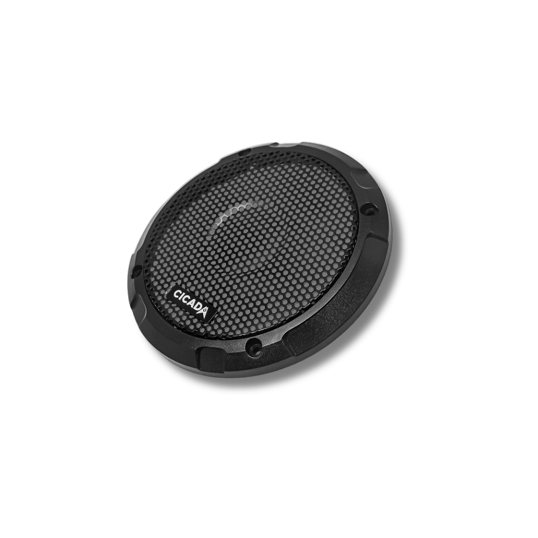 Cicada 4-Channel Amplifier & CXX Coaxial 6-Speaker System — CVO Street Glide Limited Audio System