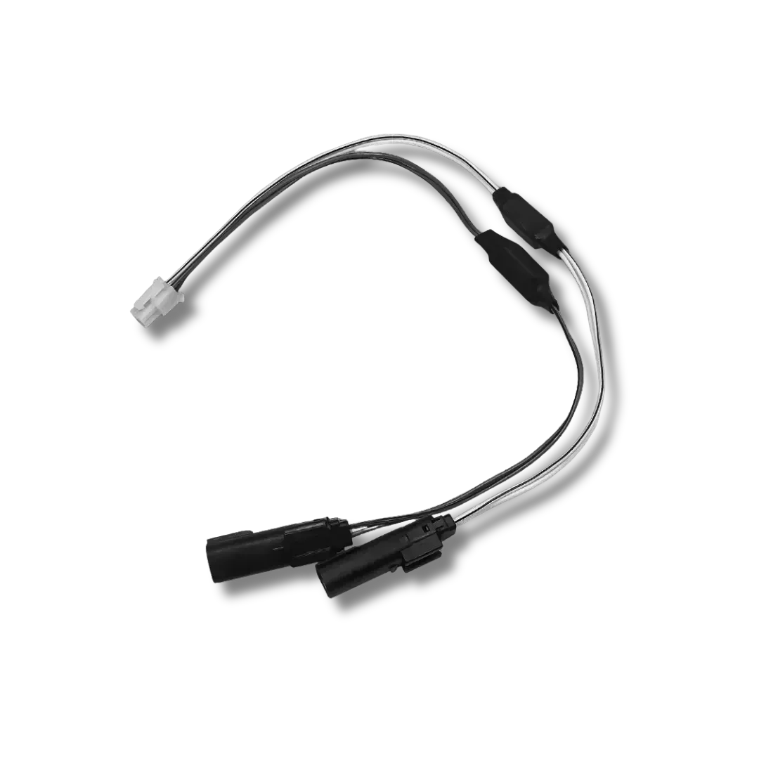 Cicada Audio 14CXCX-2X2 — 500W 2-Channel Amplifier & 6.5″ Coax Speaker Complete System for Harley Touring (2014–2023)