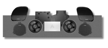 Cicada Audio 14CXCX-2X2 — 500W Amplified 6.5″ Front-Stage System for 2014–2023 Street Glide & Road Glide