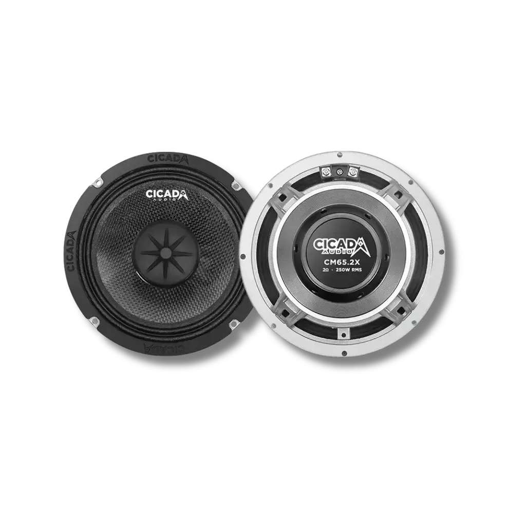 Cicada Audio 14CXK65.2 — 6.5" Mid-Bass Component Speaker Kit for 2014–2023 Harley Touring Models (2Ω)