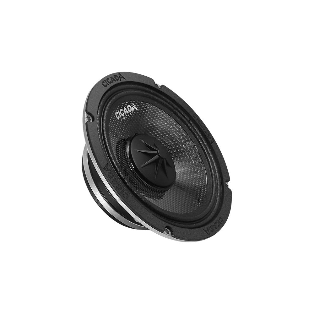Cicada Audio 14CXK65.4 — 6.5" Mid-Bass Component Speaker Kit for 2014–2023 Harley Touring Models (4Ω)