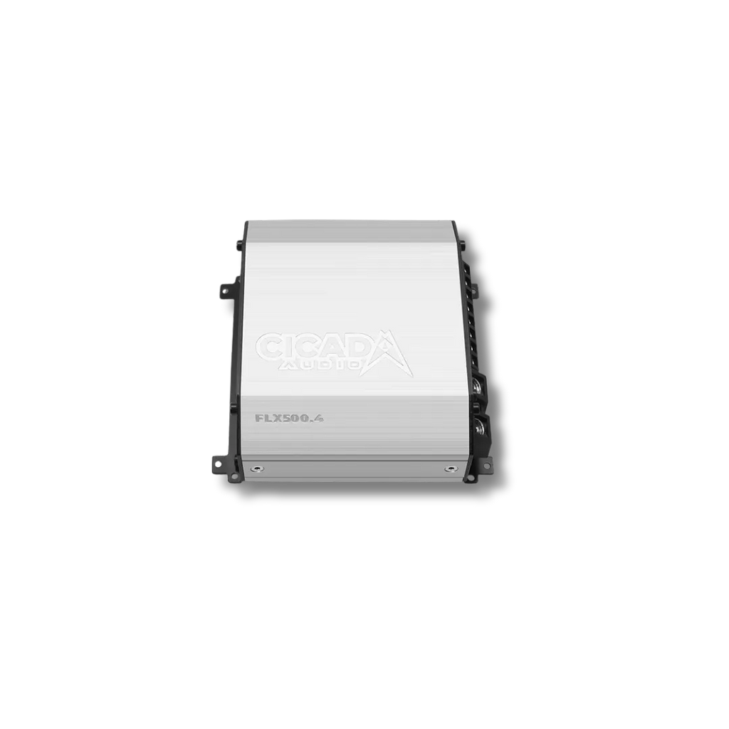 Cicada Audio 14FLXCX-4X4 — 500W 4-Channel Amplifier & Complete 4-Speaker System for 2014–2023 Harley Touring