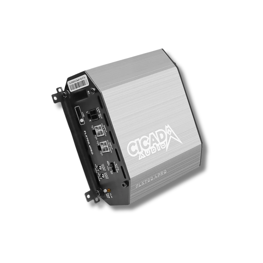 Cicada Audio 14FLXPCH-4X2 — Level 3 PRO DSP Front Stage for 2014–2023 Harley Touring