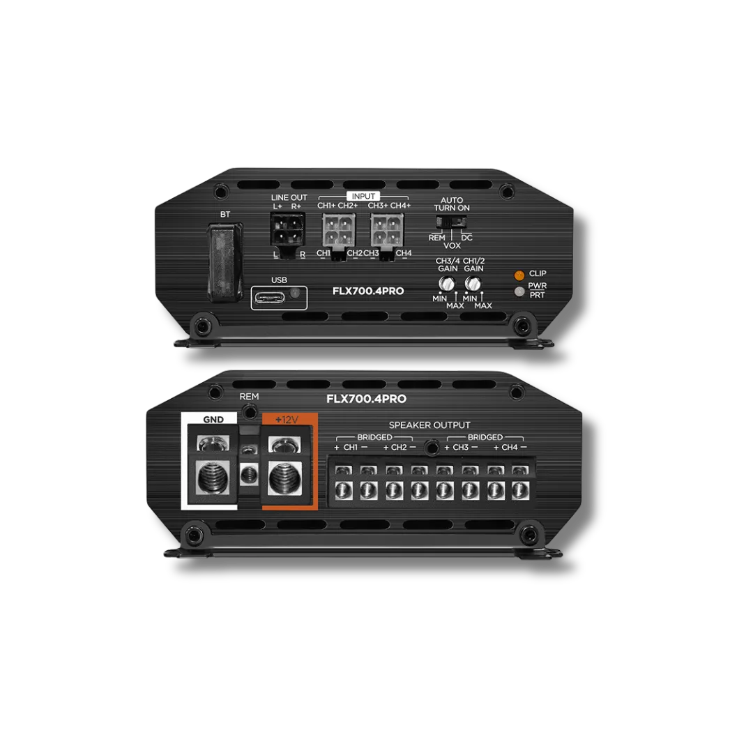 Cicada Audio 14FLXPCHCXX-4X4U — Level 3 PRO DSP Amplifier & Horn Coaxial Ultra Kit for 2014–2023 Harley Touring