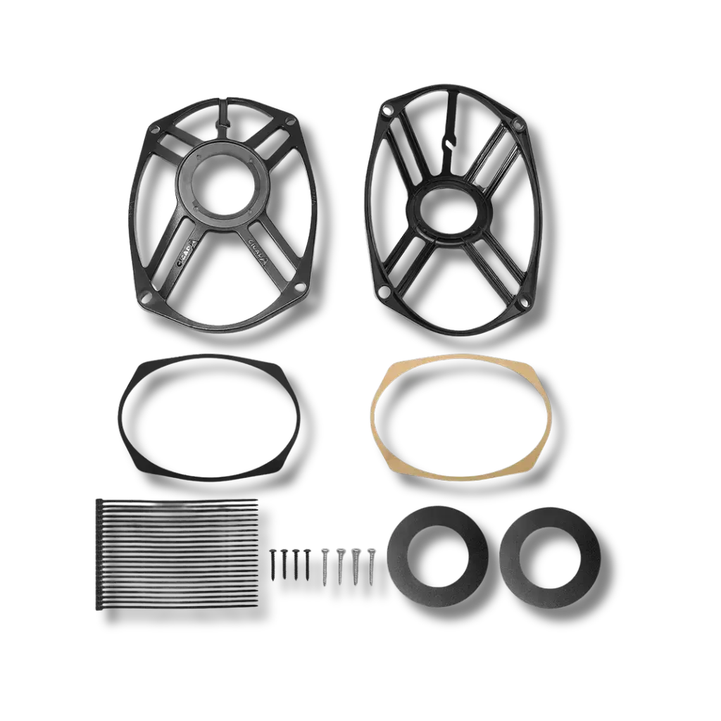 Cicada Audio 14FLXPCM-4X8 — Active 2-Way Component Full Stage Kit (2014–2023 Harley-Davidson Touring)