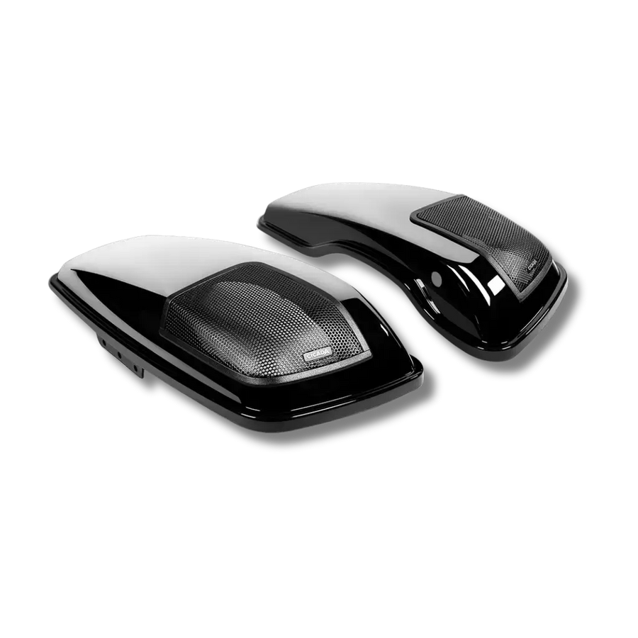 Cicada Audio 14HDLID69 6×9″ Saddlebag Lid Speaker Kit – Vivid Black (2014–2023 Harley Touring)