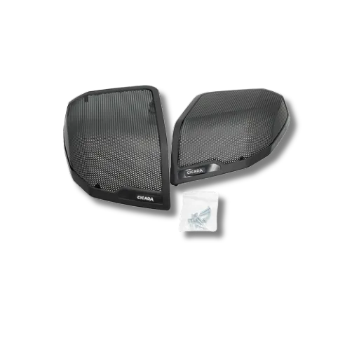 Cicada Audio 14HDXBAG10LID69 Extended Saddlebag System with 6×9″ Lid & 10″ Bag Cutouts (2014–2023 Harley Touring)