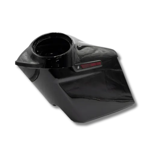 Cicada Audio 14HDXBAG10LID8 Extended Saddlebag System with 8″ Lid & 10″ Bag Cutouts (2014–2023 Harley Touring)