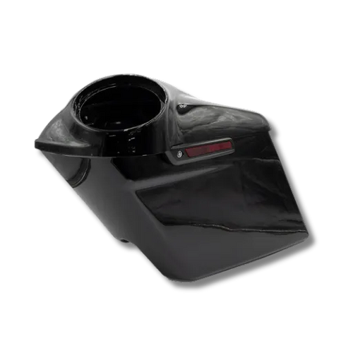 Cicada Audio 14HDXBAG10LID8 Extended Saddlebag System with 8″ Lid & 10″ Bag Cutouts (2014–2023 Harley Touring)