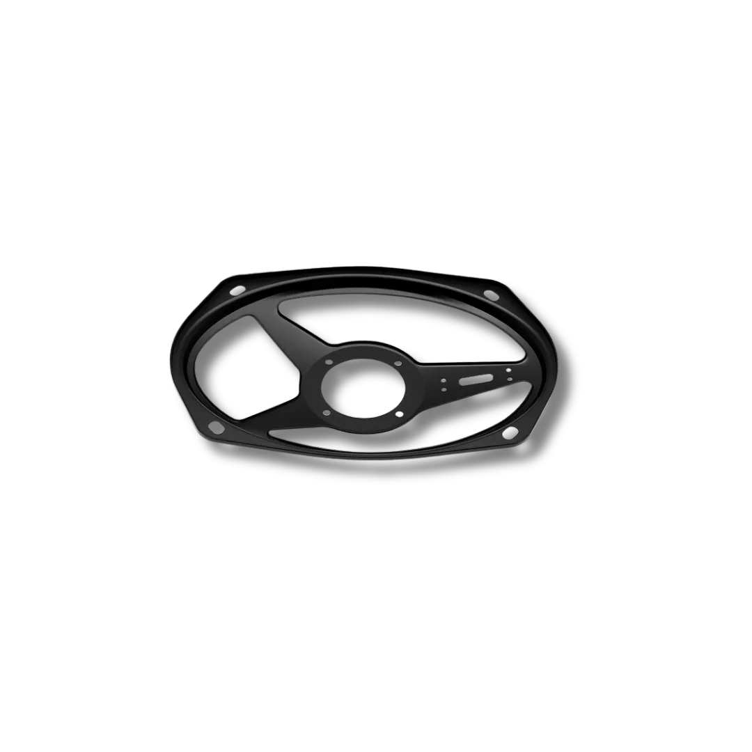 Cicada Audio 24CHD69TB — 2024+ H-D® 6×9 Tweeter Bridge for Saddlebag Lid Kit (Pair)