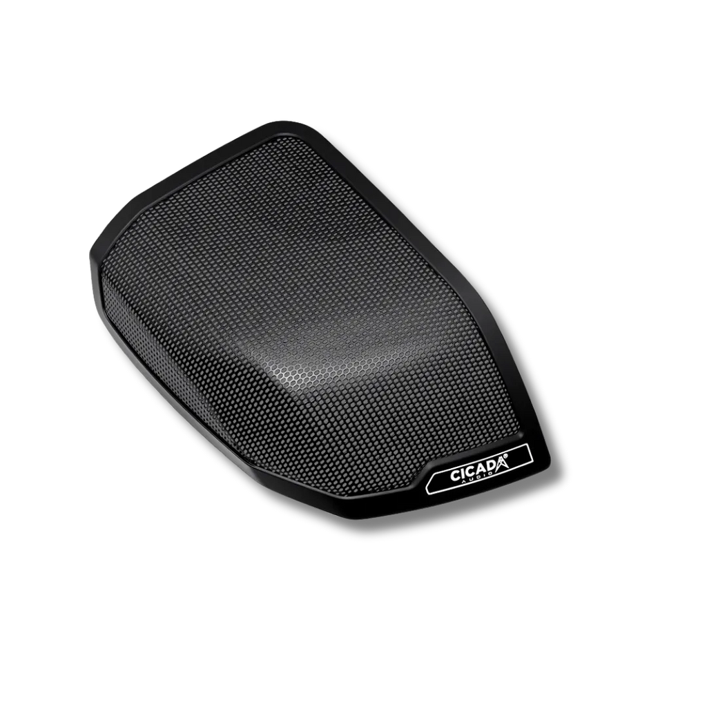 Cicada Audio 24CHDCVOLG — OEM-Style Rear Saddlebag Lid Speaker Grilles for 2024+ Harley-Davidson (Pair)