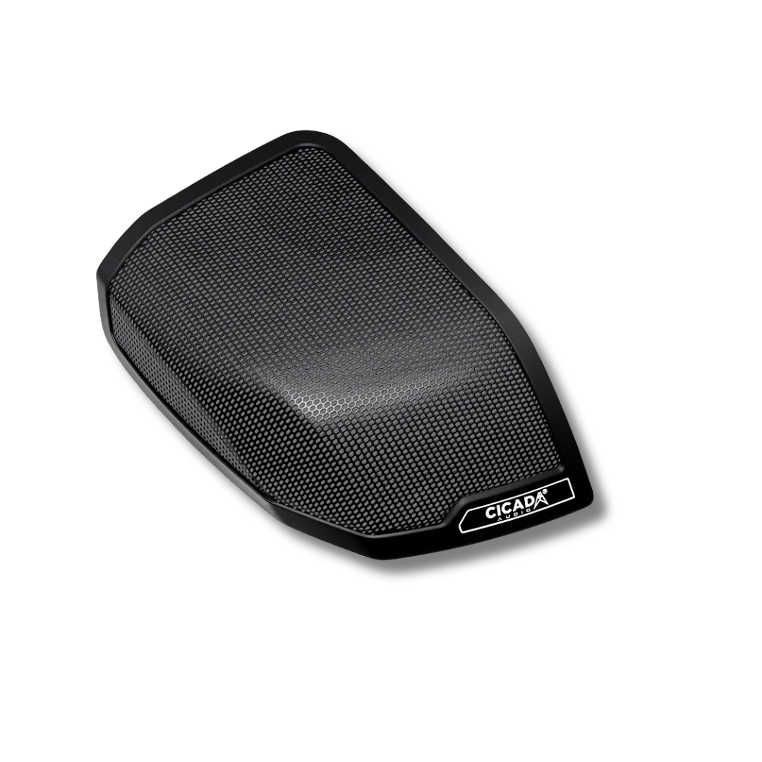 Cicada Audio 24CHDCVOLG — OEM-Style Rear Saddlebag Lid Speaker Grilles for 2024+ Harley-Davidson (Pair)