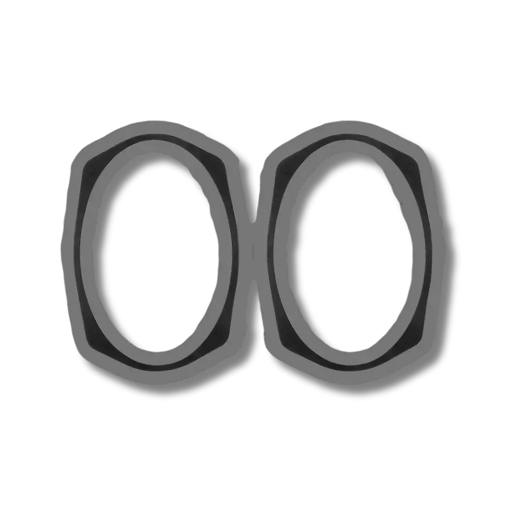 Cicada Audio 24CHDLID — 6×9" Saddlebag Lid Cut-In Speaker Kit for 2024+ Harley-Davidson Touring