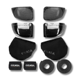 Cicada Audio 24CHDLID – 6×9" Saddlebag Lid Cut-In Speaker Kit for 2024+ Harley-Davidson Touring