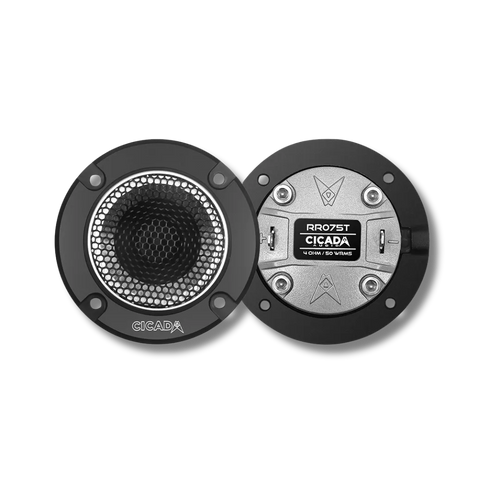 Cicada Audio 24CHDRGGTK-075 — 2024+ Road Glide® Kidney Grille + RR075T Tweeter Kit (4Ω, Pair)