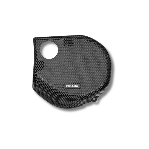 Cicada Audio 24CHDSGGT-05 — Branded Speaker Grilles with RR05T Tweeter Mounts for 2024+ Harley-Davidson Street Glide