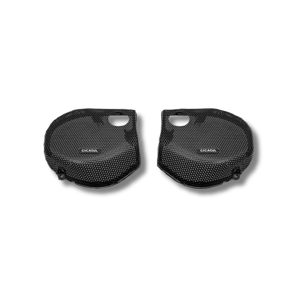 Cicada Audio 24CHDSGGTK-05 — 2024+ Street Glide® Grille + RR05T Tweeter Kit (4Ω, Pair)